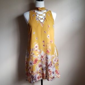 Yellow Flower Dress